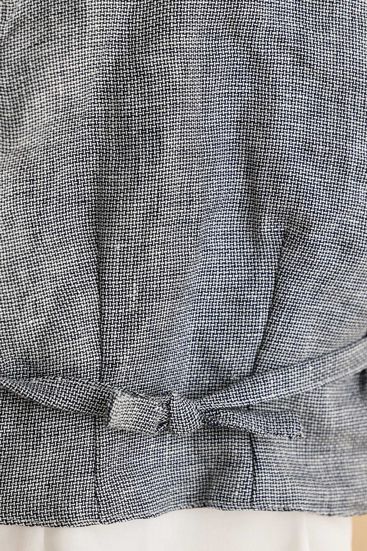 Βαπτιστικό ρούχο αγόρι μπλε λευκό γιλέκο με λευκό παντελόνι