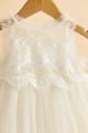 Βαπτιστικό φόρεμα με δαντέλα κουλές