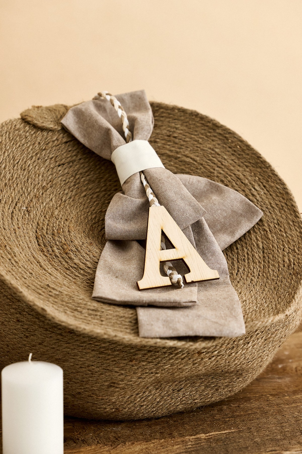 Στρόγγυλο κουτί καφέ κορδόνι 1203 με καπάκι σετ/2