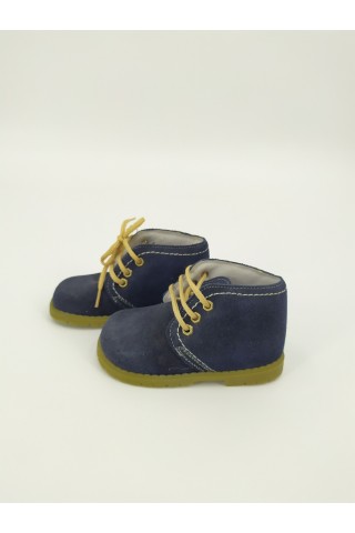 Παπουτσάκι βάπτισης χειριμερινό μποτάκι μπλε Παπουτσάκι βάπτισης χειριμερινό μποτάκι μπλε