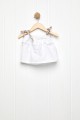 Floral κροκί με λευκό τοπ broderie set/2 Floral κροκί με λευκό τοπ broderie set/2
