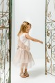 Νude μπλούζα με nude τούλι στρας και ασορτί tu-tu φούστα σετ/2 Νude μπλούζα με nude τούλι στρας και ασορτί tu-tu φούστα σετ/2