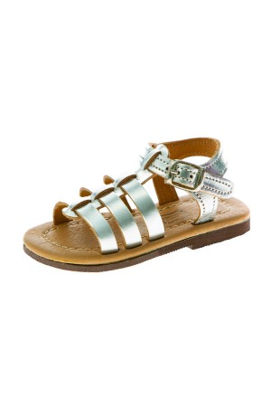 Πέδιλο gladiator ασημί